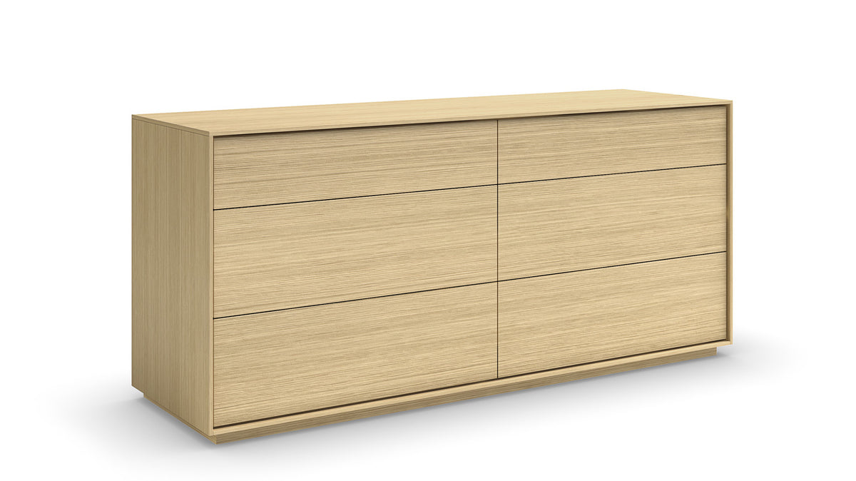 azura 6 drawer double dresser