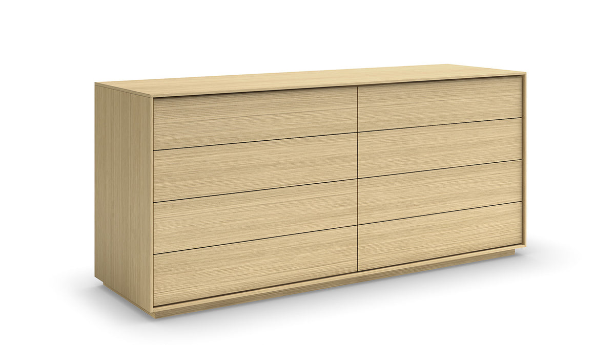 azura 8 drawer double dresser