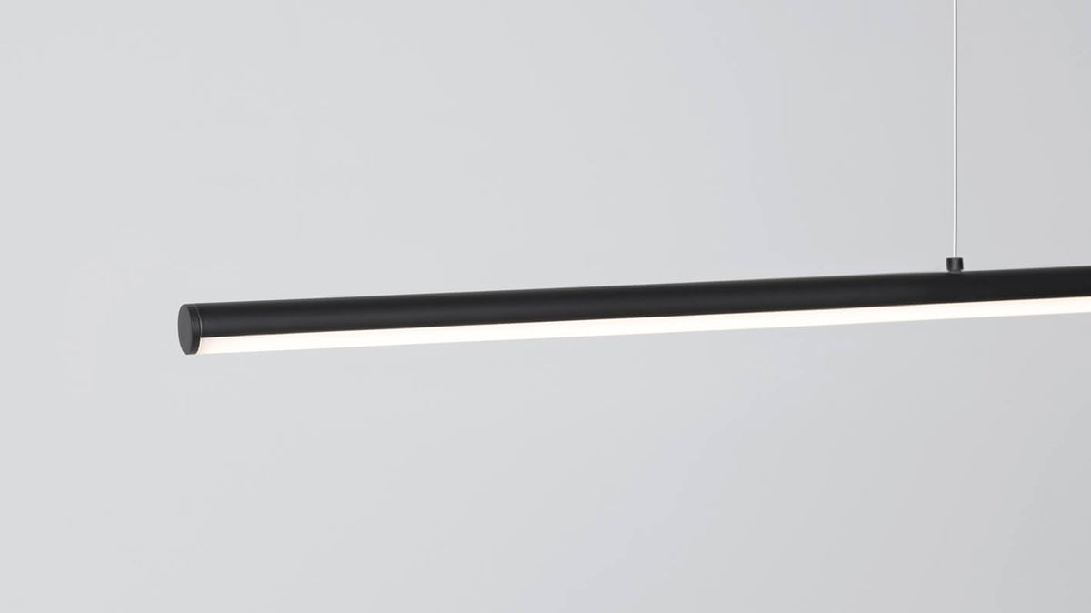 slimline pendant lamp (large/black)