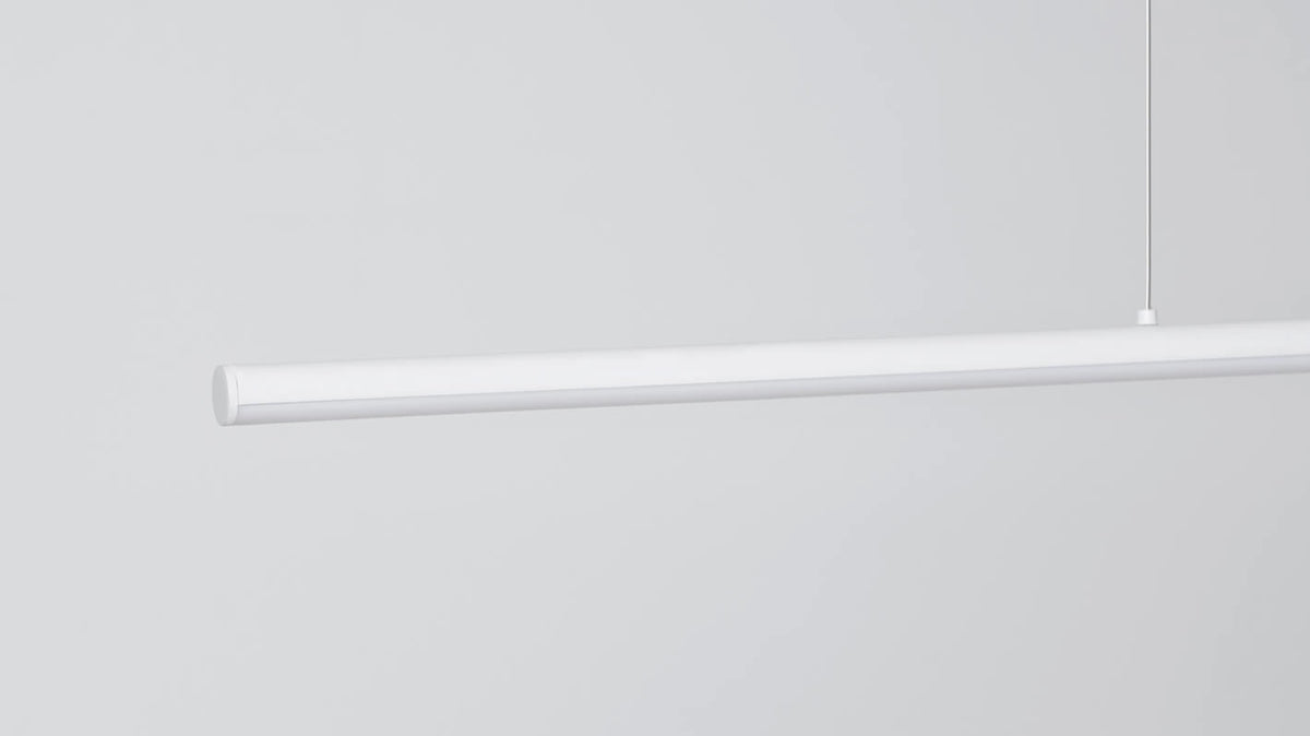 slimline pendant lamp (small/white)
