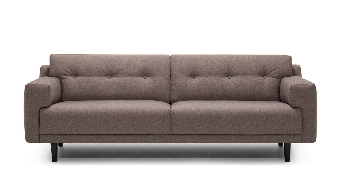 remi 87&quot; sofa (button) - fabric