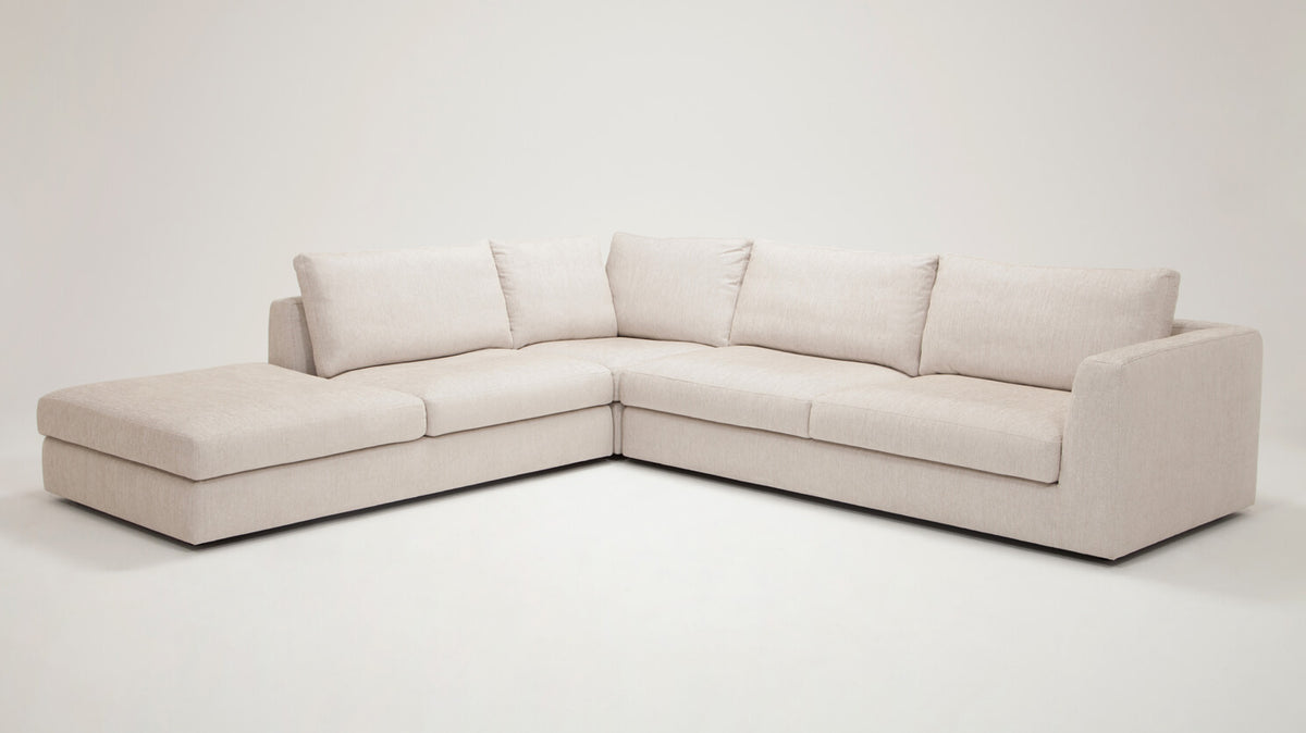 cello 3-piece sectional - fabric