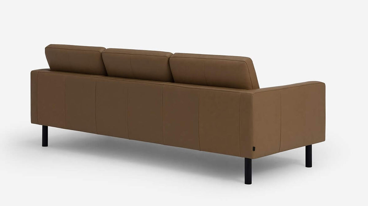 joan 87&quot; sofa (tufted) - leather