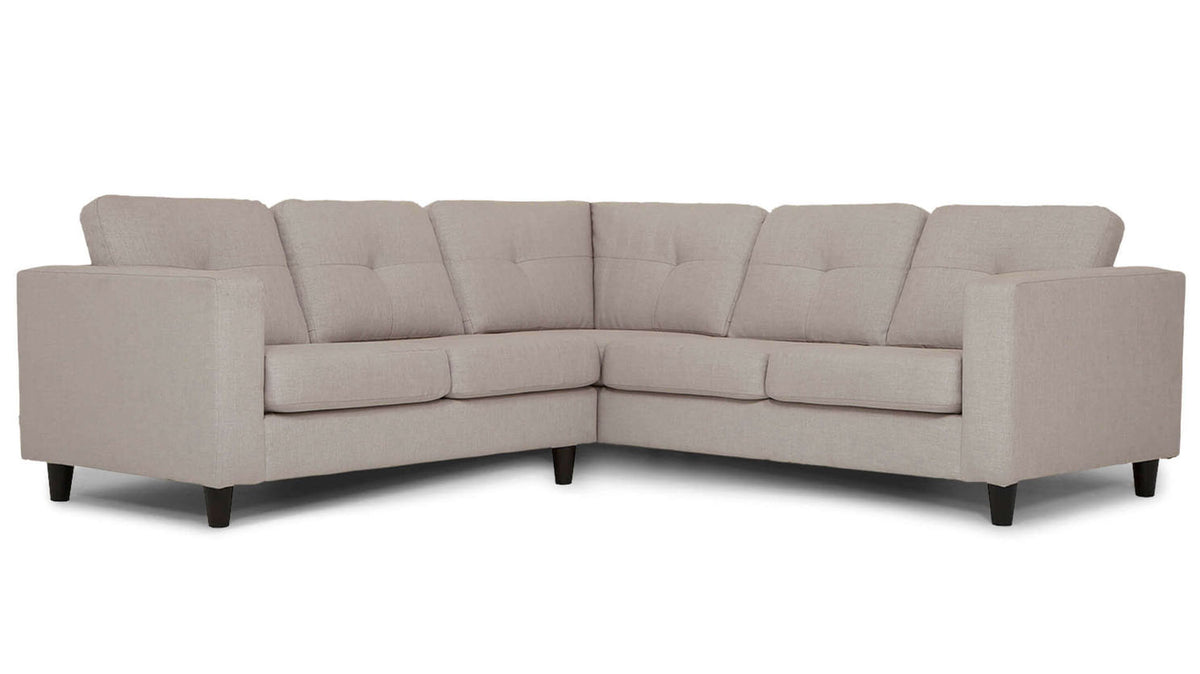 solo 2-piece sectional - fabric
