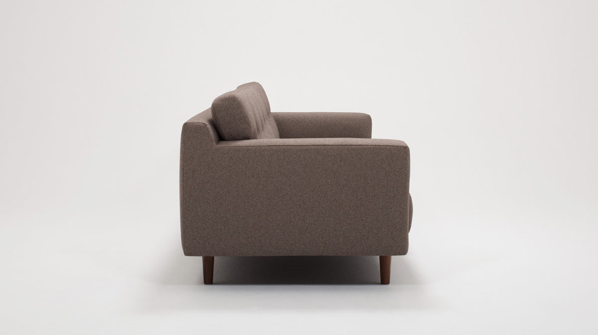 remi 101&quot; sofa (button) - fabric
