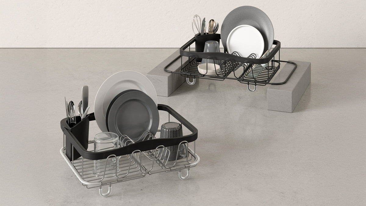 sinkin multi-use dish rack
