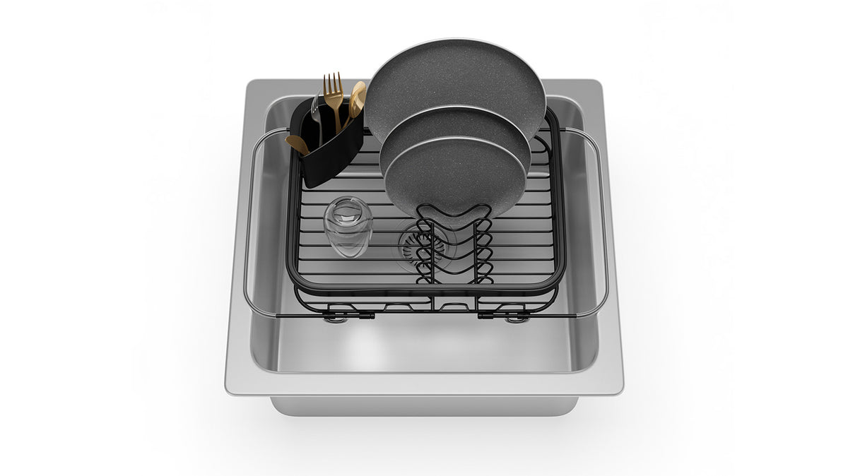 sinkin multi-use dish rack