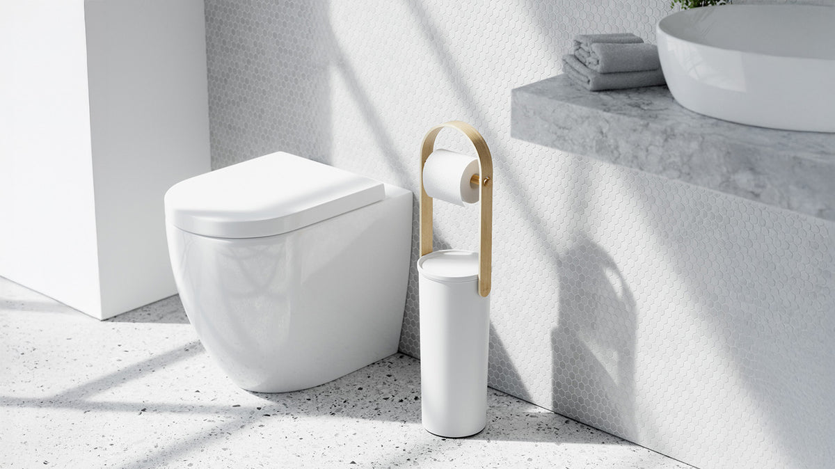 bellwood toilet paper holder & reserve