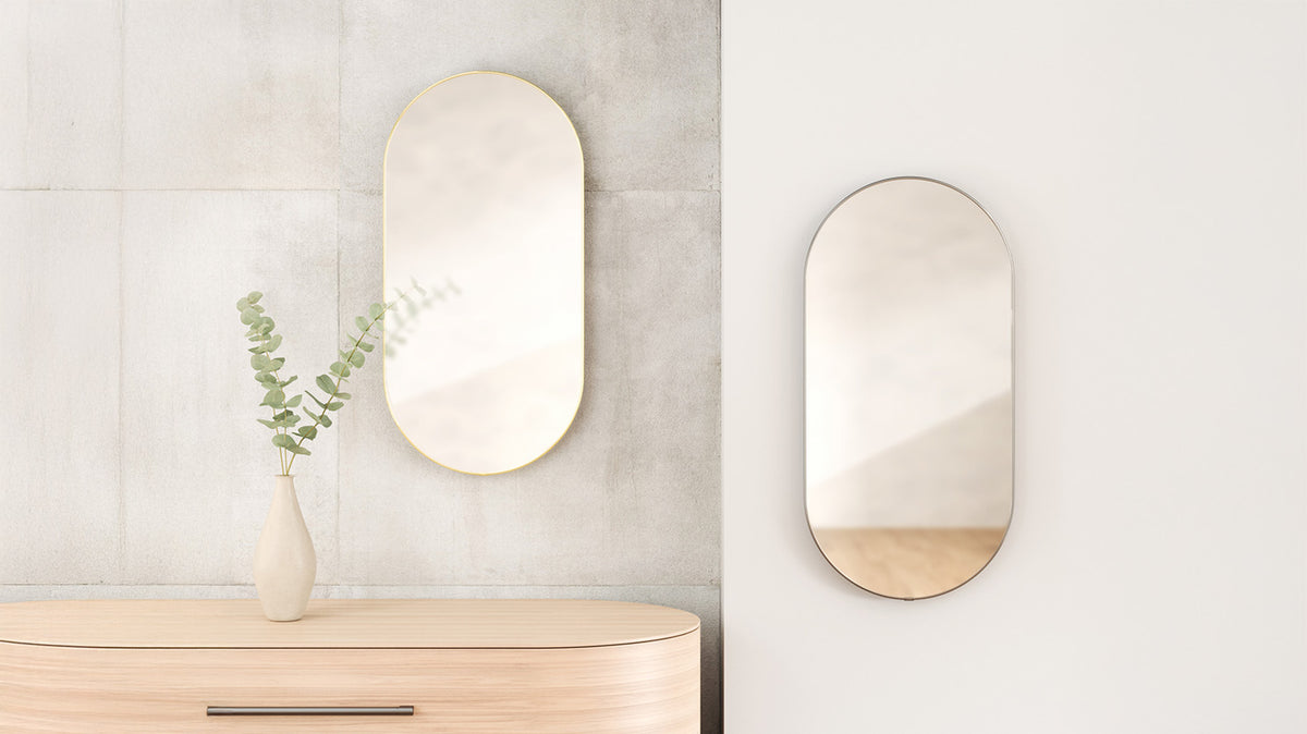 Miroir Hubba ovale 46 x 91 cm