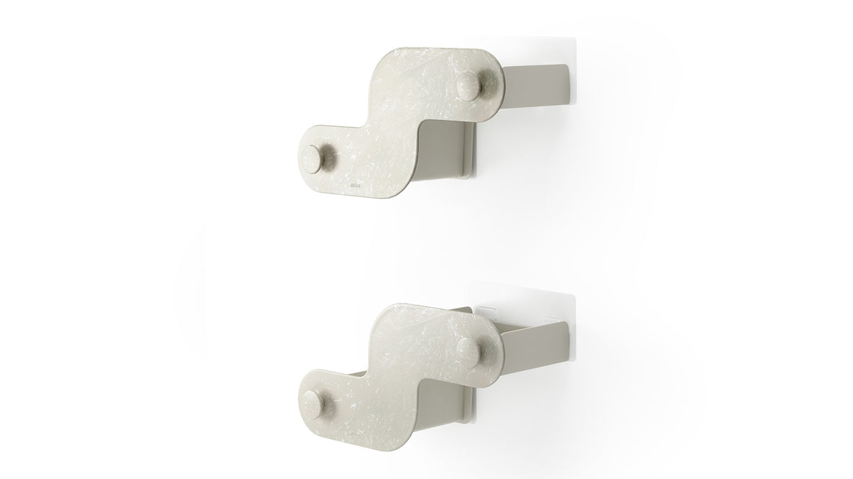 nami adhesive shower bins