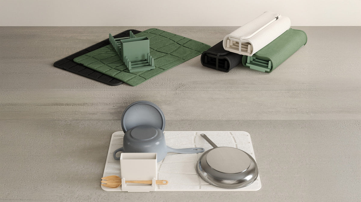 udry ultra drying rack with mat