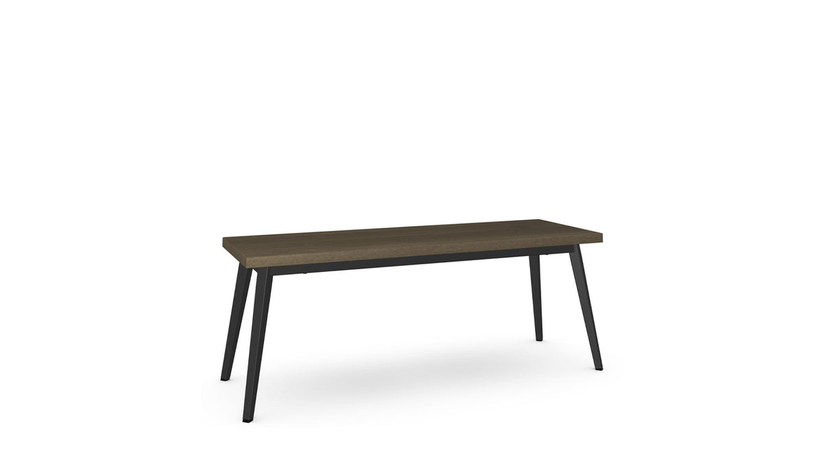 benson 44" bench (wood seat)