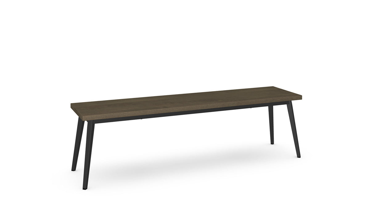 benson 60" bench (wood seat)