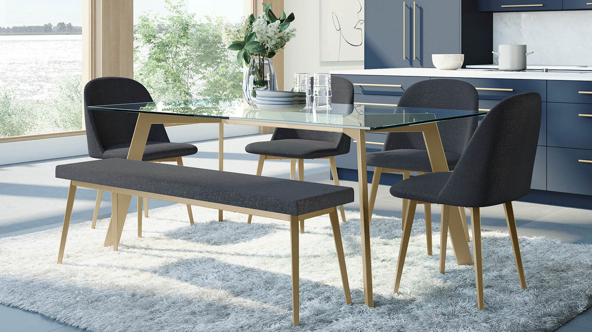 benson 60" bench (cushion seat)