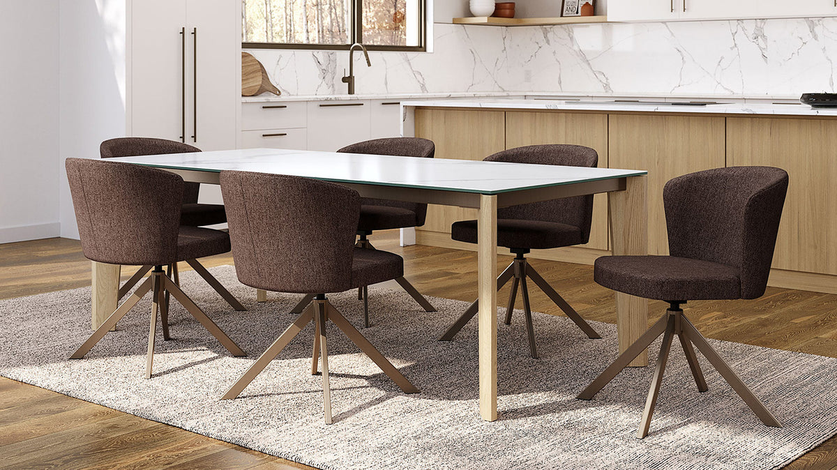 bryson swivel dining chair