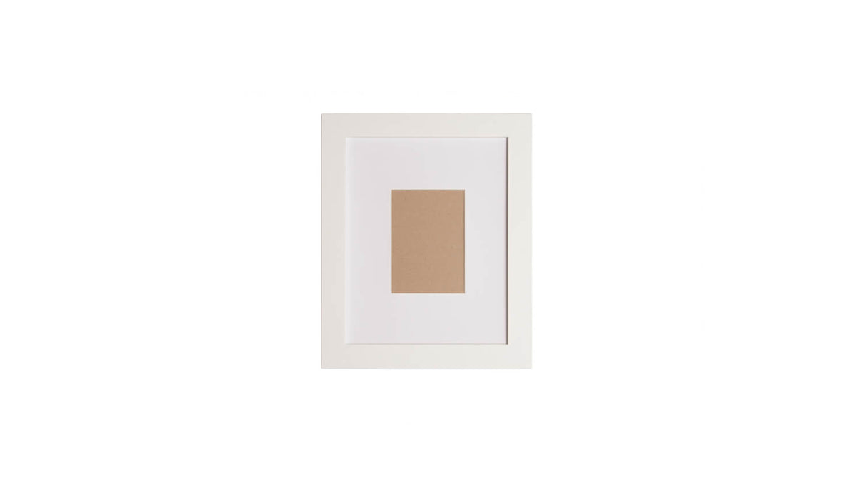 cadre de bordure petit (blanc)