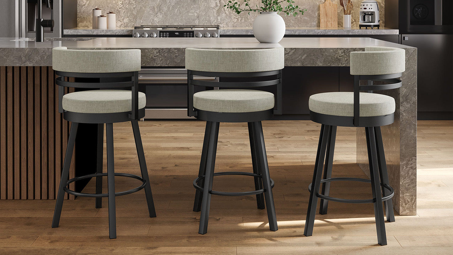 Counter Height Amisco Ronny Swivel Counter Stool Ronny Swivel