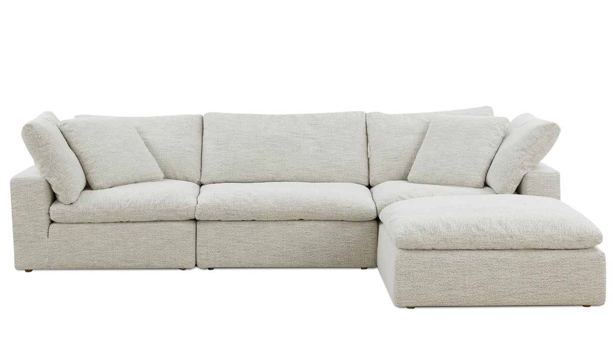 clay 4-piece sectional