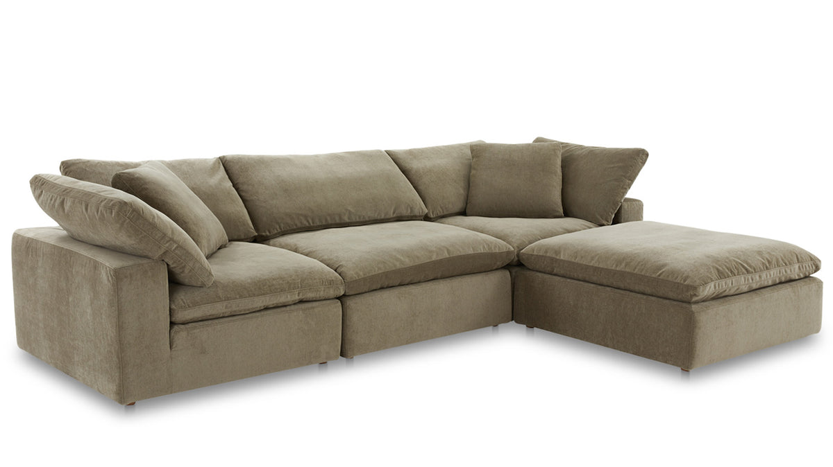 clay 4-piece sectional