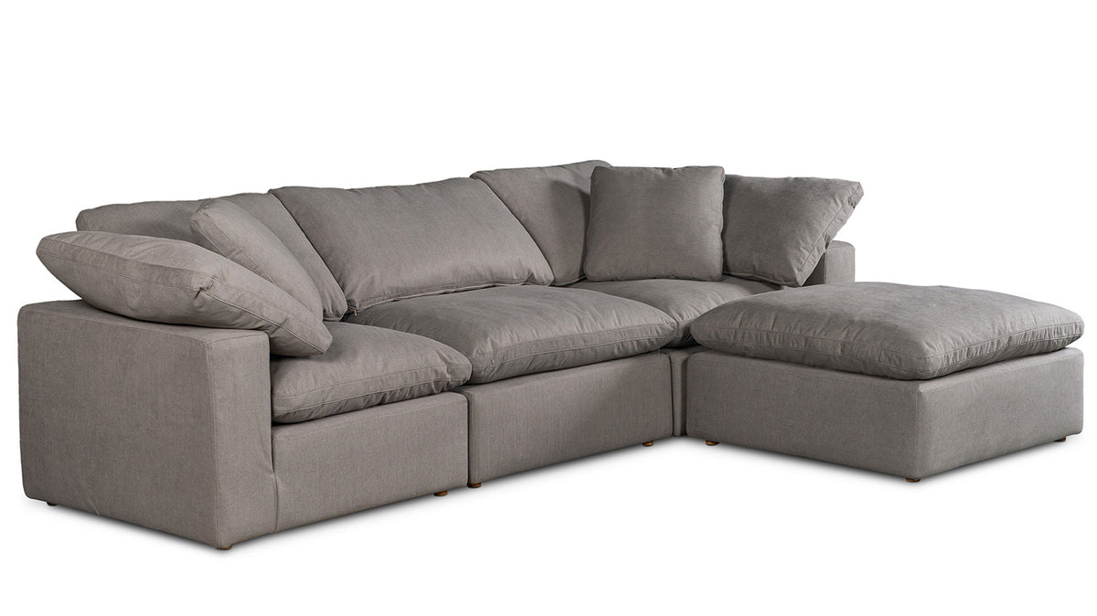 clay 4-piece sectional