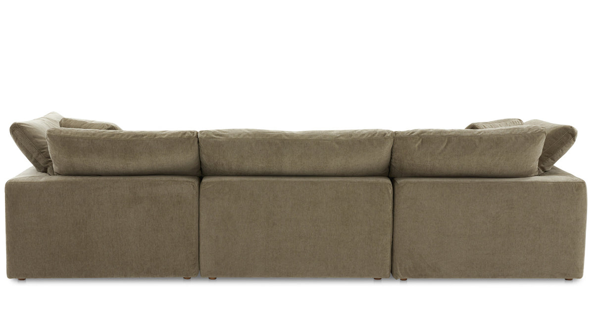 clay 3-piece sectional