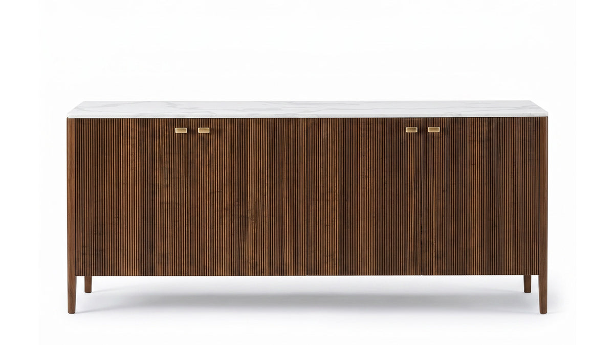 emilie buffet/media unit