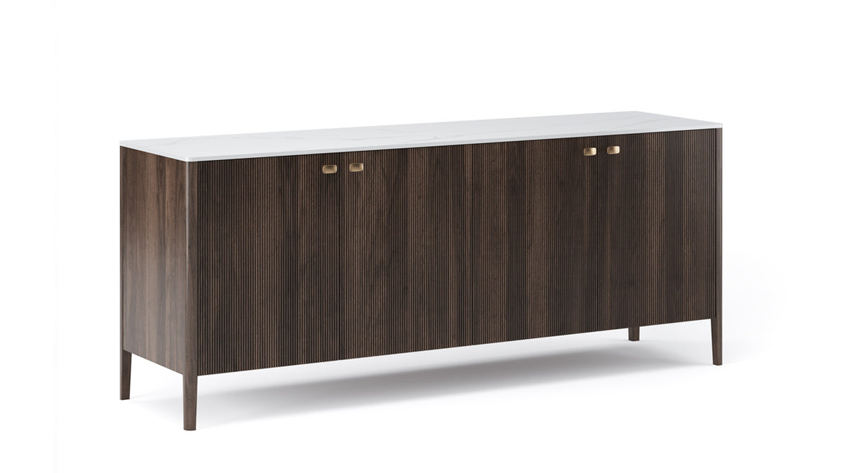 emilie buffet/media unit