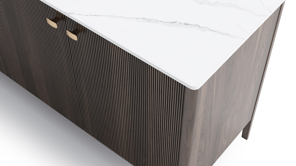 emilie buffet/media unit