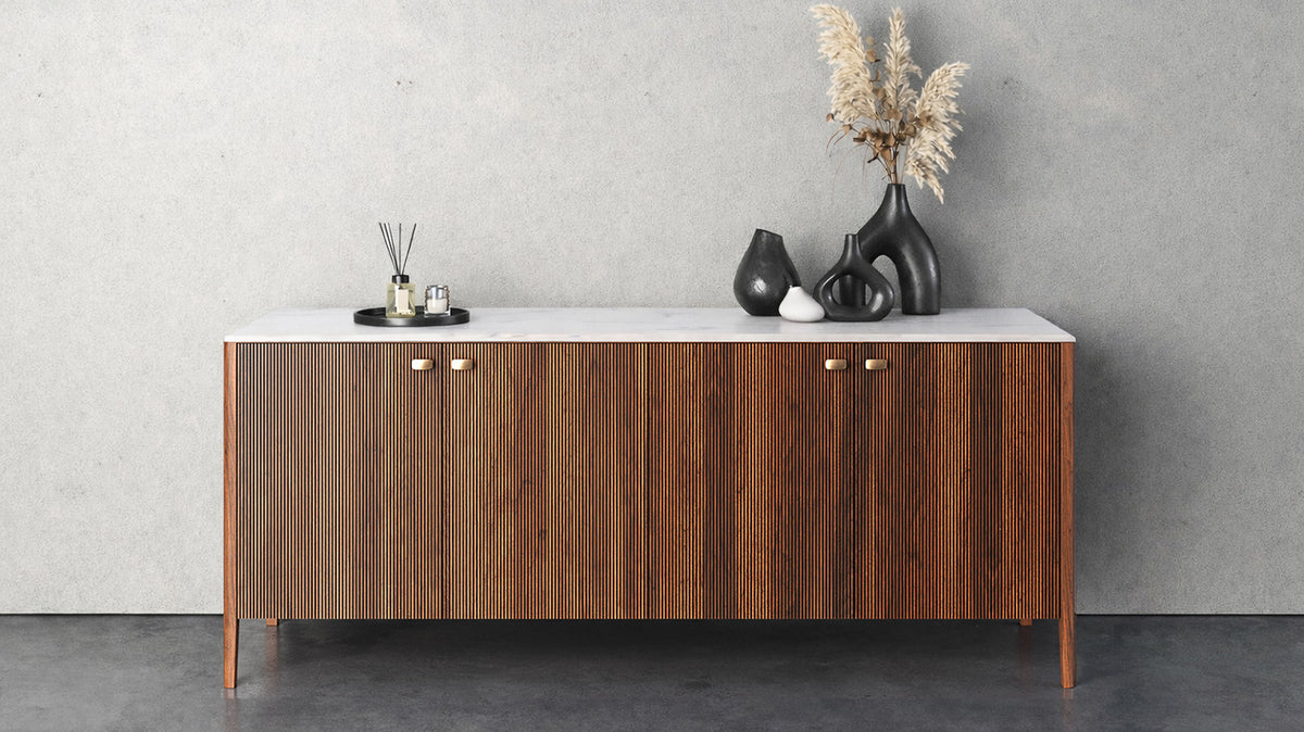 emilie buffet/media unit