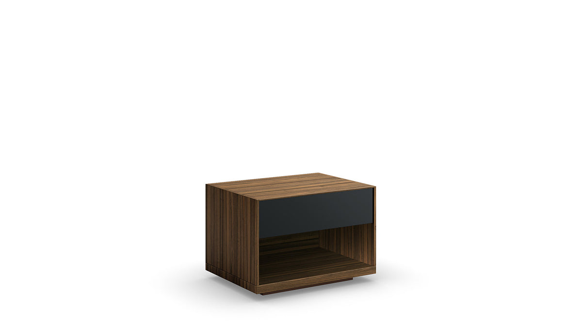 mimosa 1 drawer nightstand (glass drawer front)