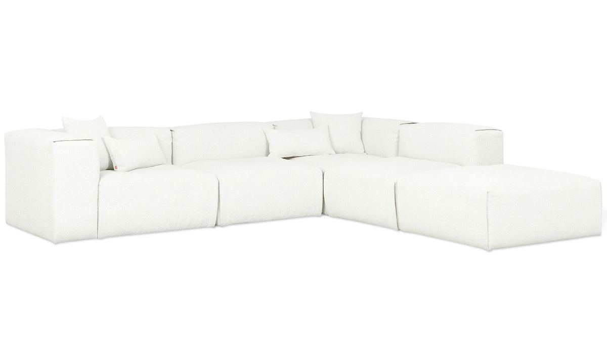 nest modular 5-piece sectional