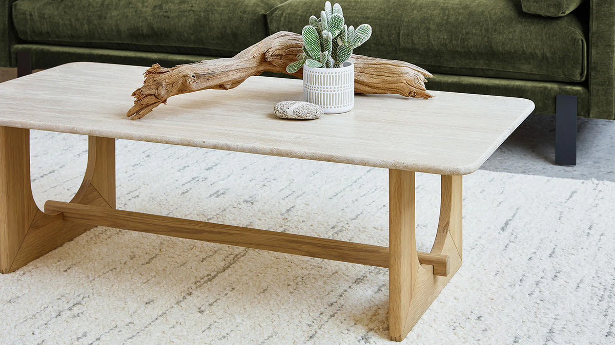 portico rectangular coffee table