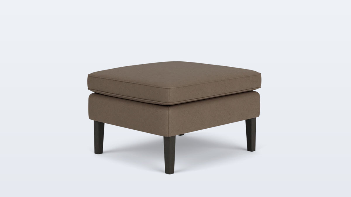 skye ottoman - leather