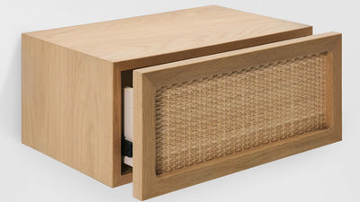 stadium floating nightstand