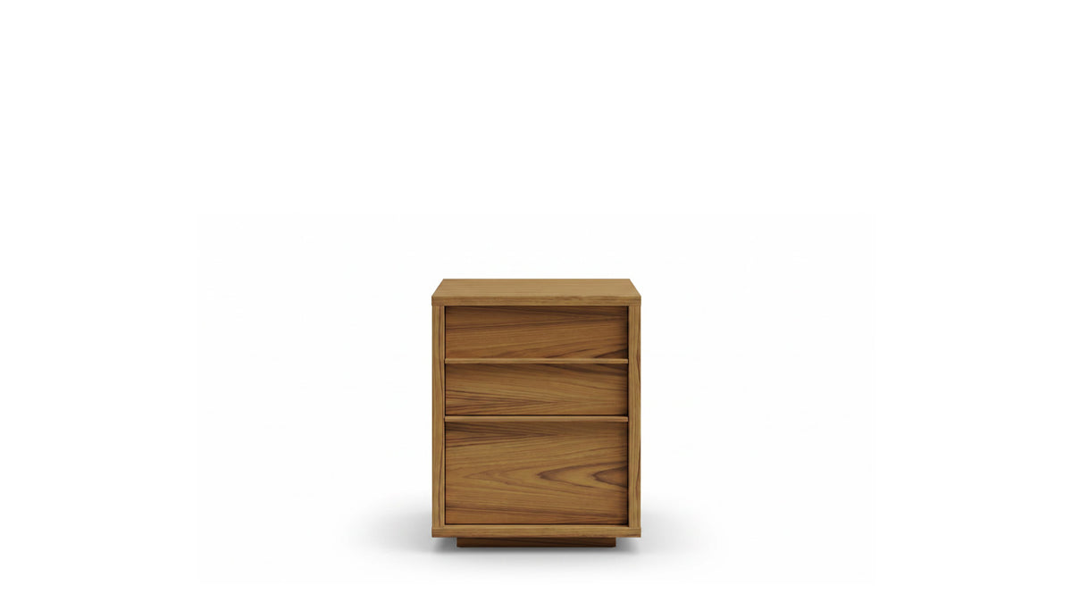 urbana narrow 2 drawer nightstand