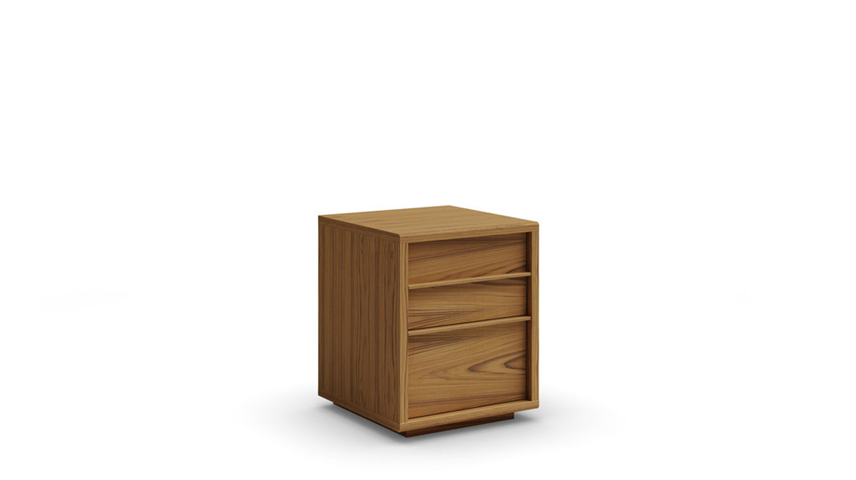 urbana narrow 2 drawer nightstand
