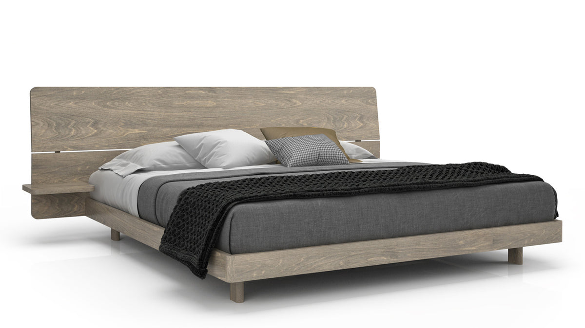 alma extended bed (wood headboard)