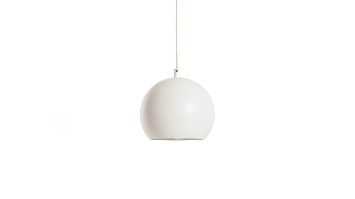 Ball Pendant Lamp (White)