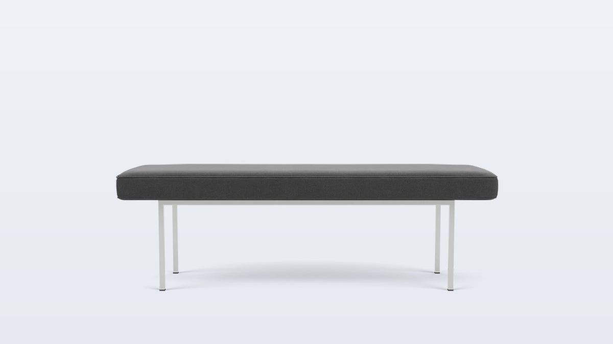 bank bench (plain) - fabric