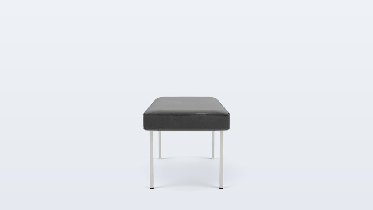 bank bench (plain) - fabric