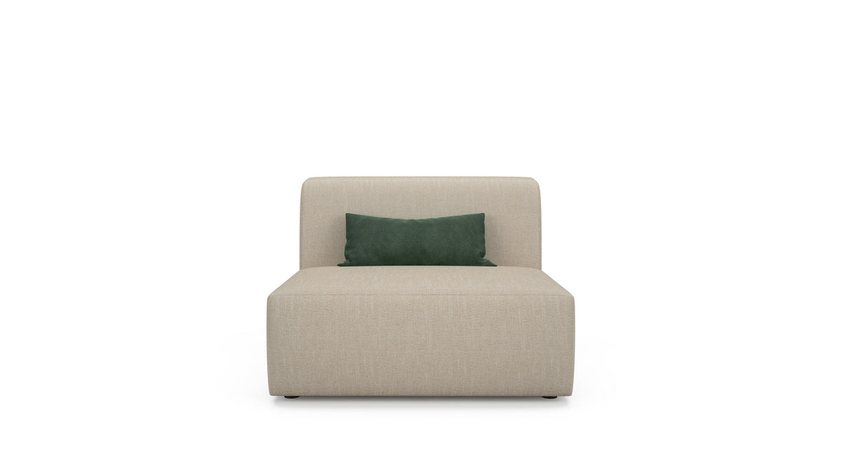 brooklyn armless loveseat