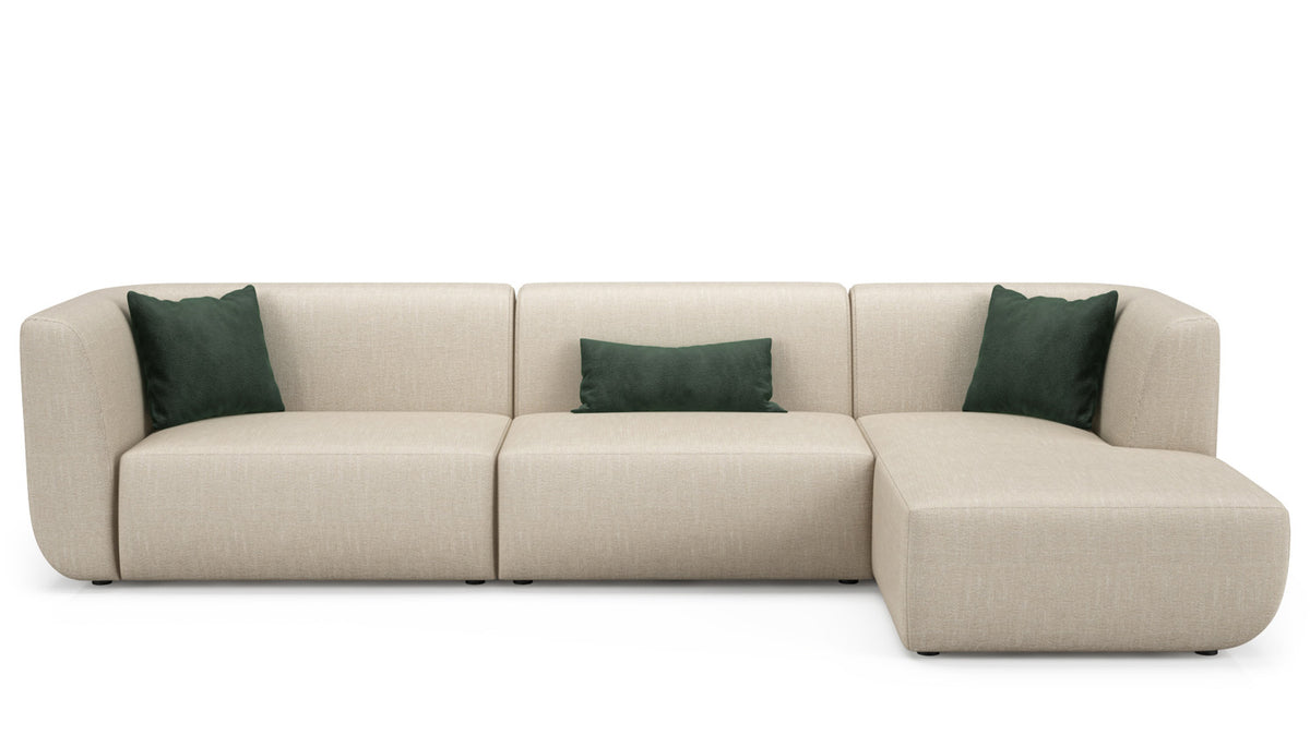 brooklyn 3-piece sectional