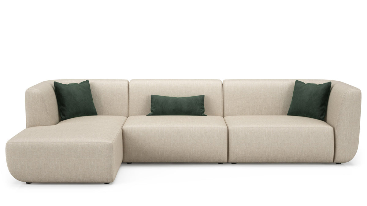 brooklyn 3-piece sectional