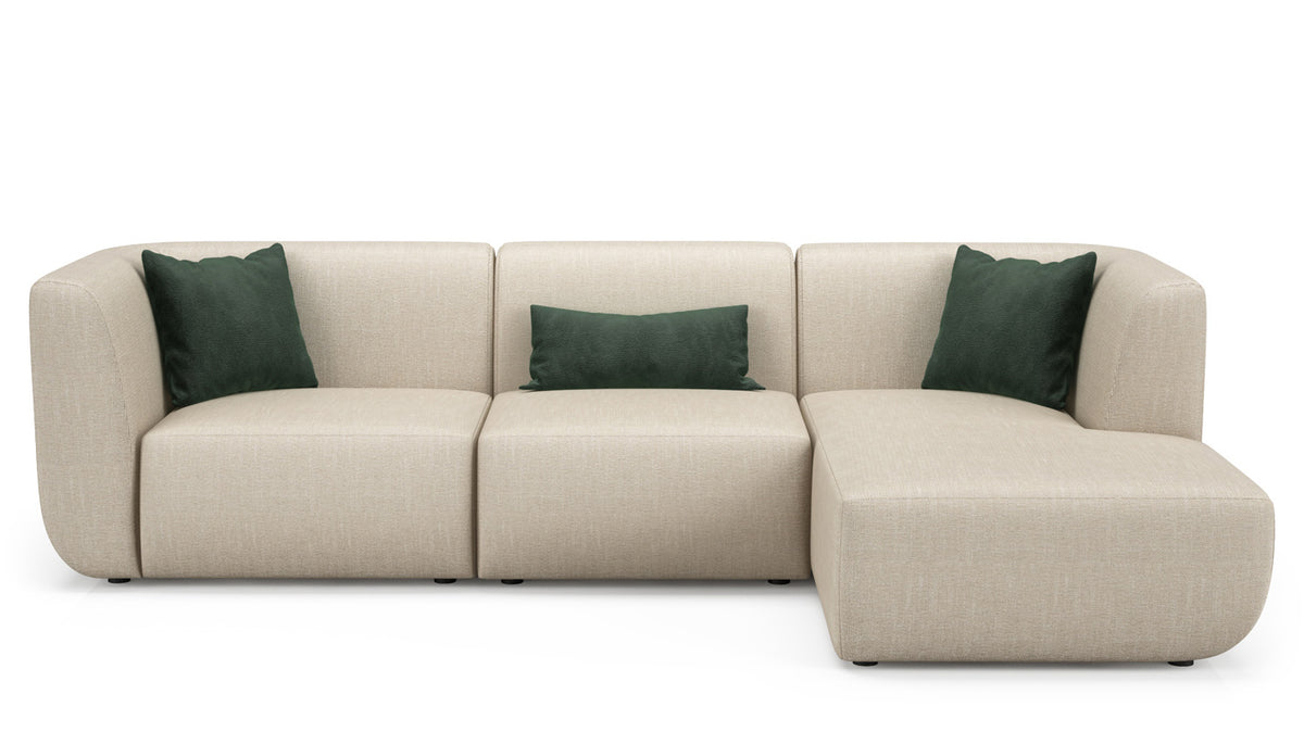 brooklyn 3-piece sectional