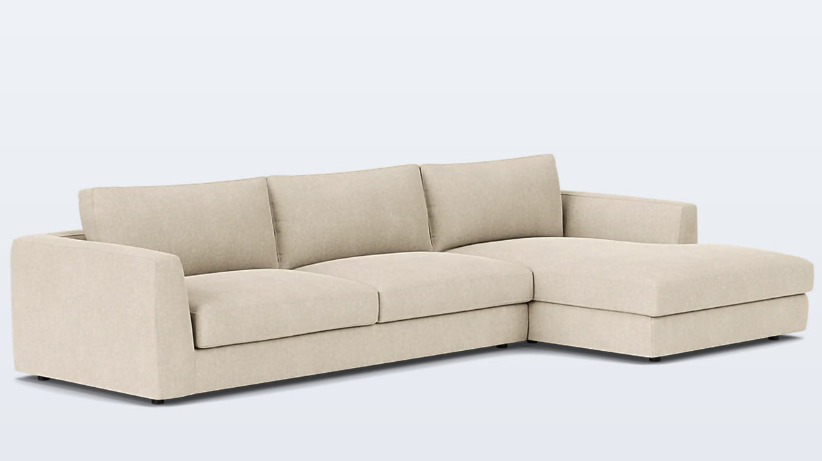 cello 2-piece sectional - fabric