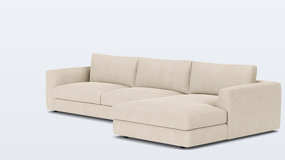 cello 2-piece sectional - fabric