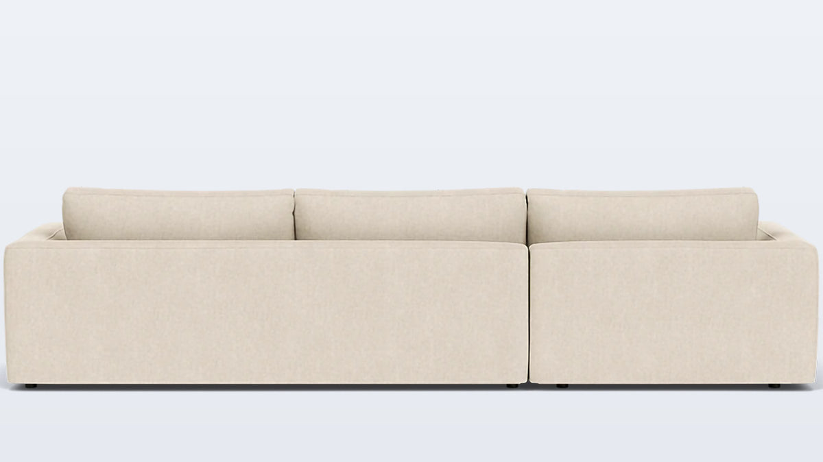 cello 2-piece sectional - fabric