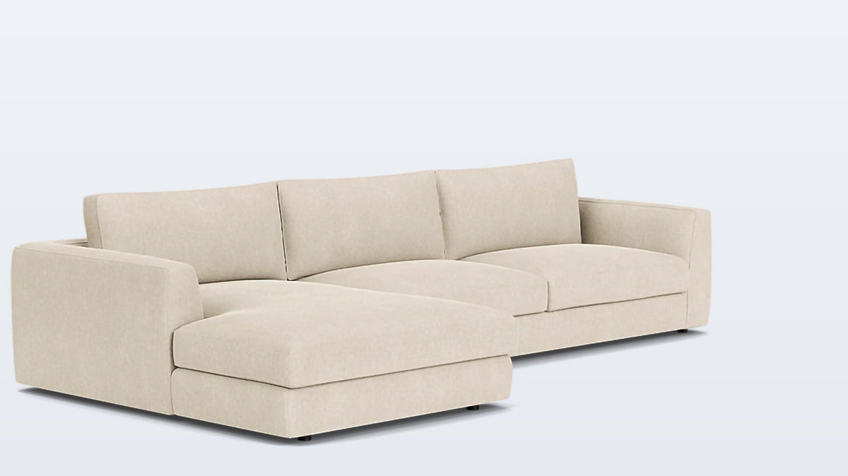 cello 2-piece sectional - fabric