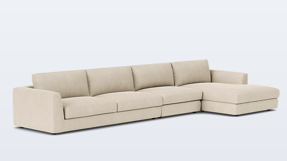 cello 3-piece sectional - fabric