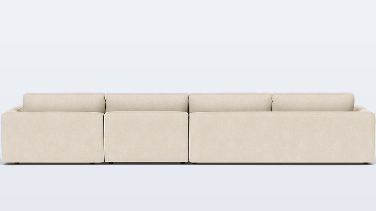 cello 3-piece sectional - fabric